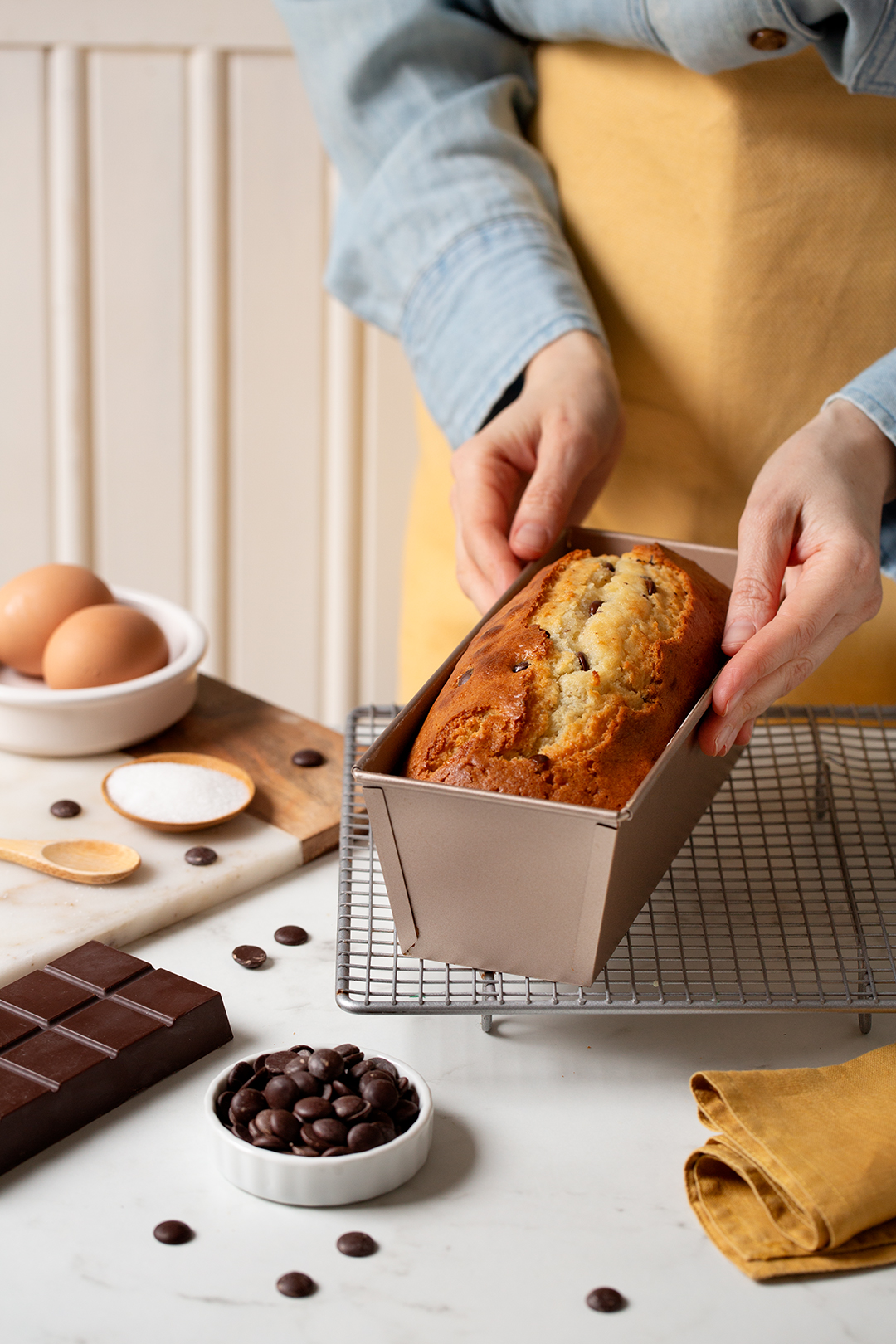 Cake Bakvorm Large 31x11x8,3 cm (non stick) (GOLD LINE) - Afbeelding 2