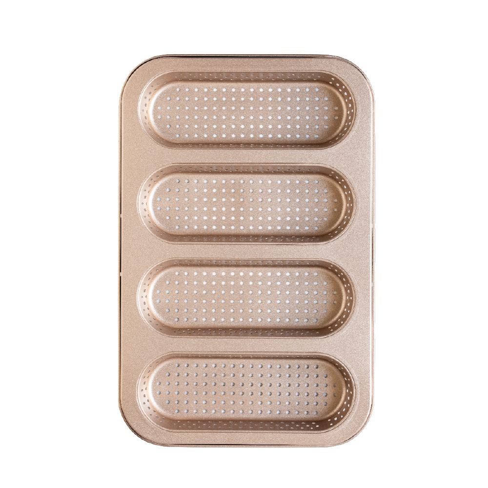 Bakvorm Mini Baguette 6,5x18,5x3 cm (non stick) (GOLD LINE)