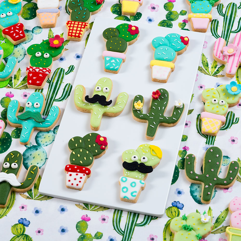 Decora Koekjes uitstekers Cactus 2st.** - Afbeelding 3