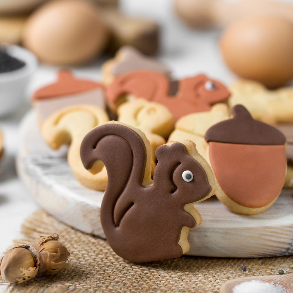 Decora Koekjes uitsteker Eenkoorn en Eikel set/2 - Afbeelding 2
