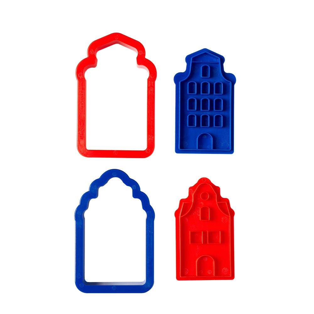 Decora Koekjes uitstekers huis set/2 - Afbeelding 1