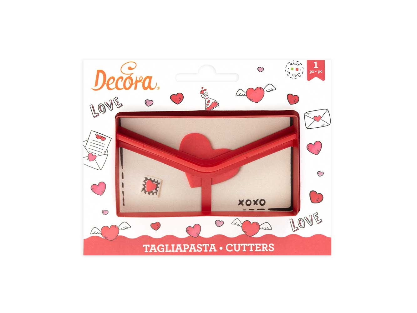 Zoete Berichten Envelop koekjes uitsteker**