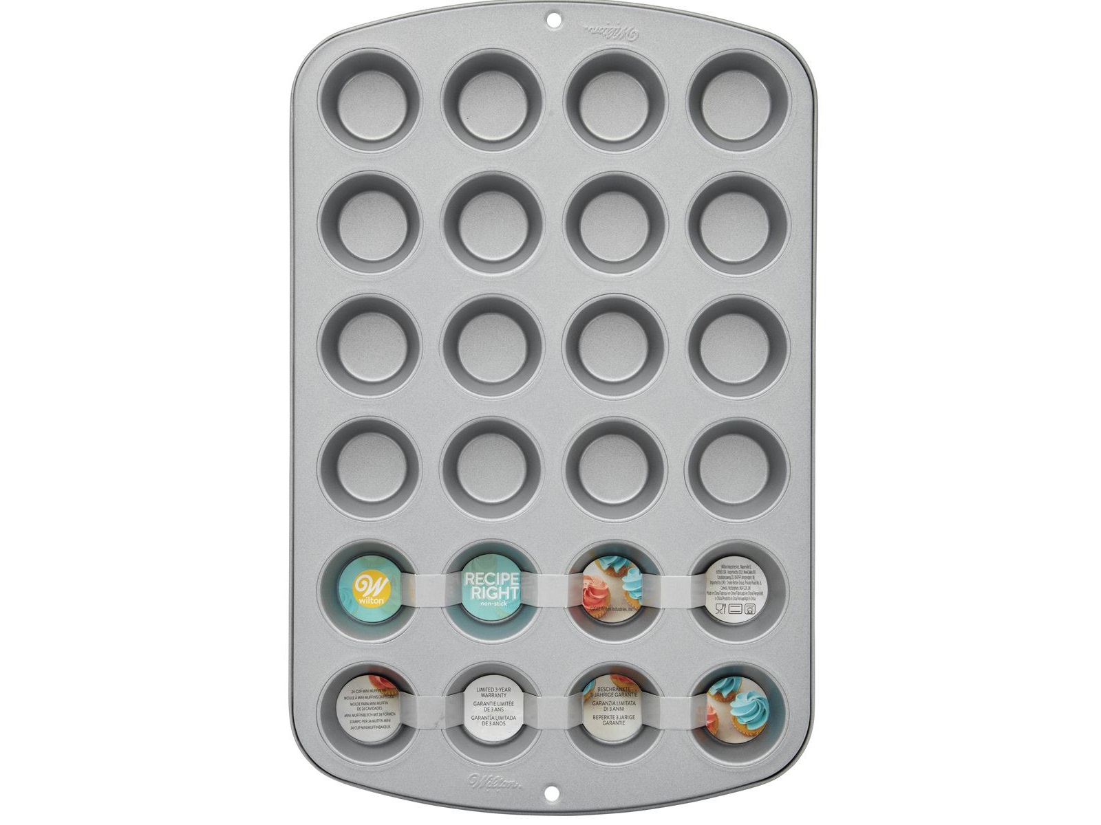 Wilton Bakvorm mini cupcakes 24 stuks