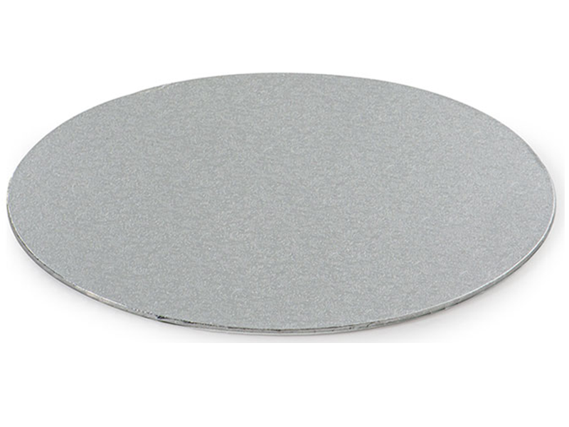Cake Board Rond Zilver - 25 cm x 3mm 
