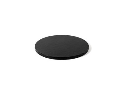 Cake Drum Rond Zwart - 35 cm**