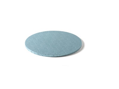 Cake Drum Rond Licht Blauw - 25 cm