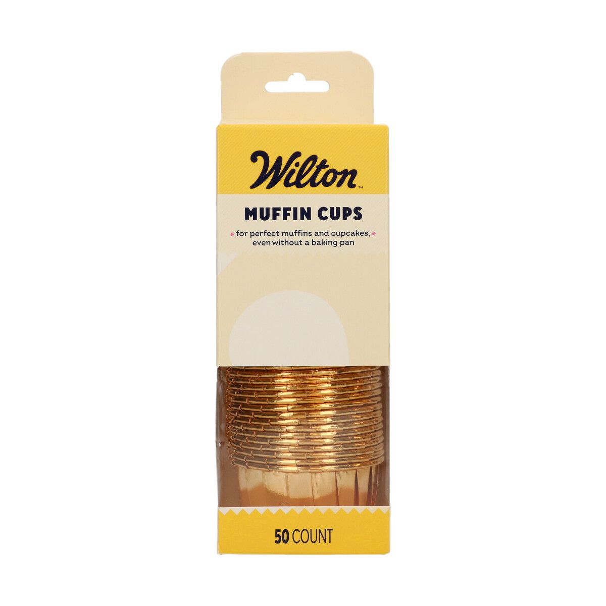 Cupcake / Muffin Cups Goud 50 stuks - Wilton