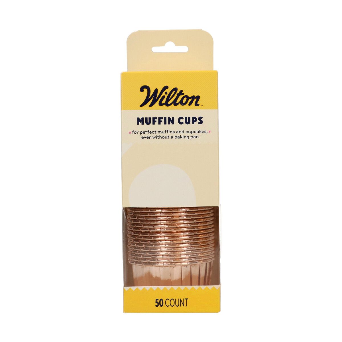 Cupcake / Muffin Cups Vintage Goud 50 stuks - Wilton