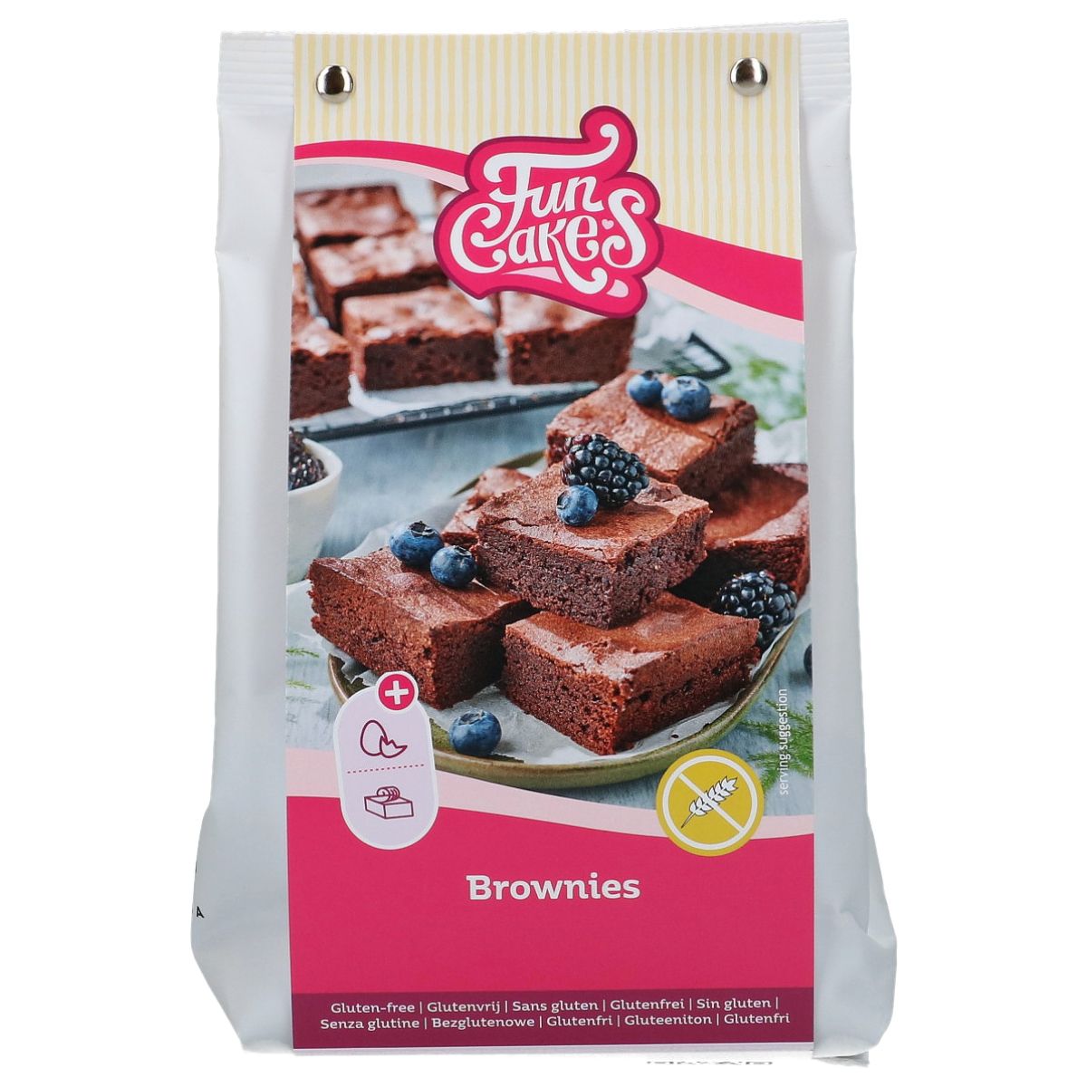  FunCakes Mix voor Brownies, Glutenvrij 400 g