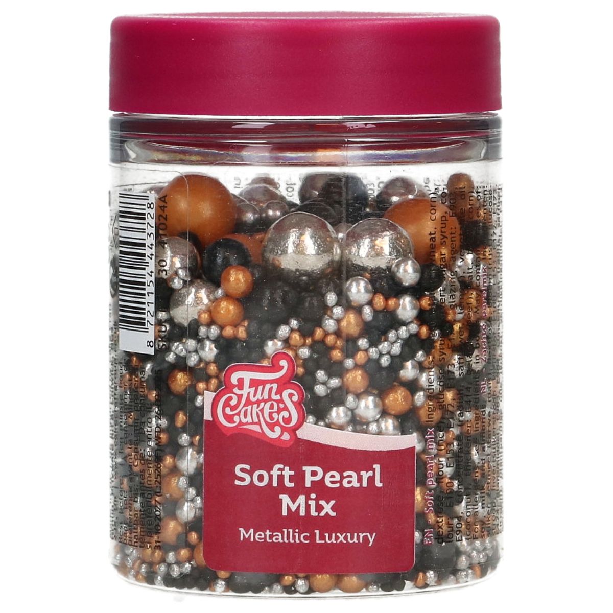FunCakes Soft Pearls Mix Metallic Luxury 80 g - Afbeelding 3