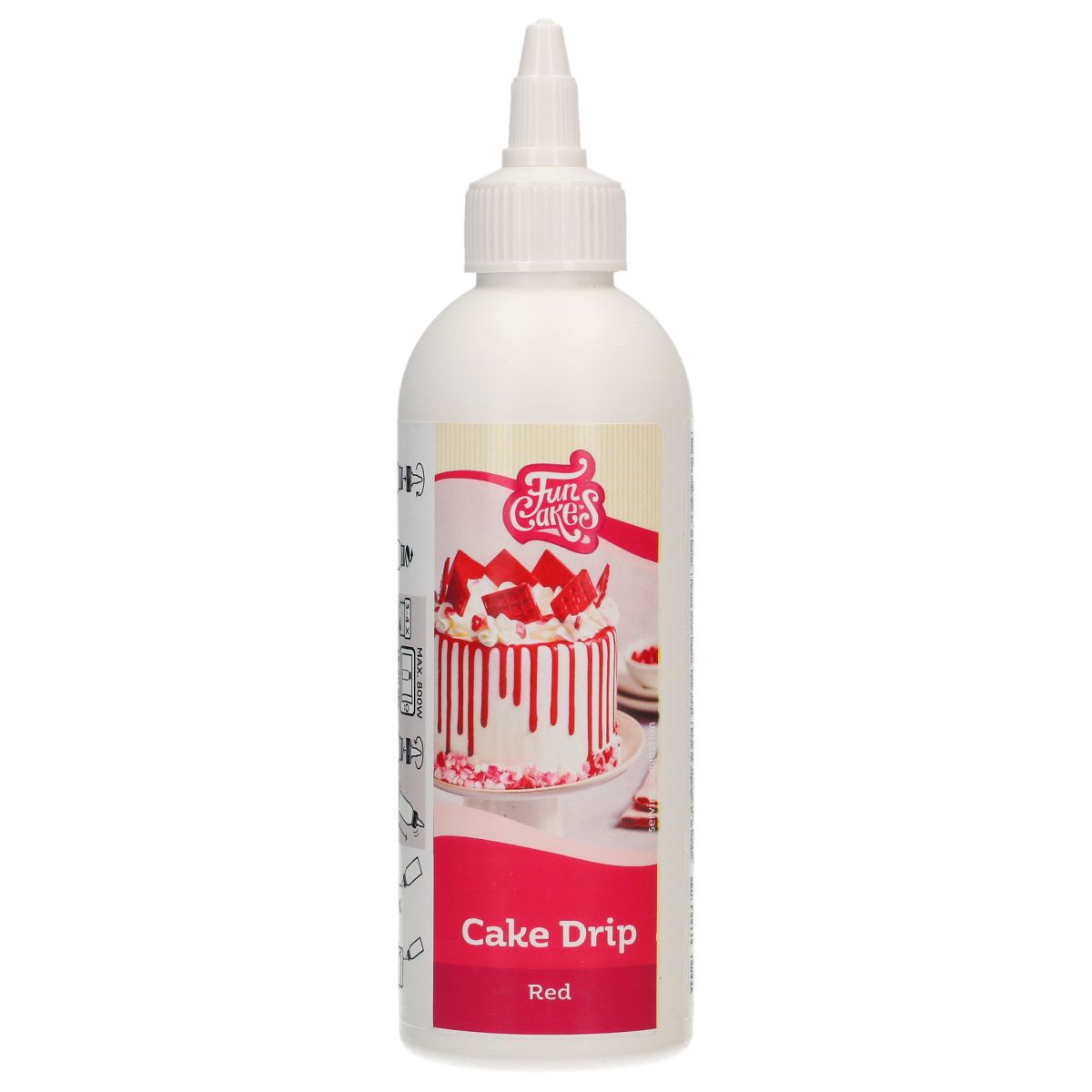 FunCakes Cake Drip Rood 180 g