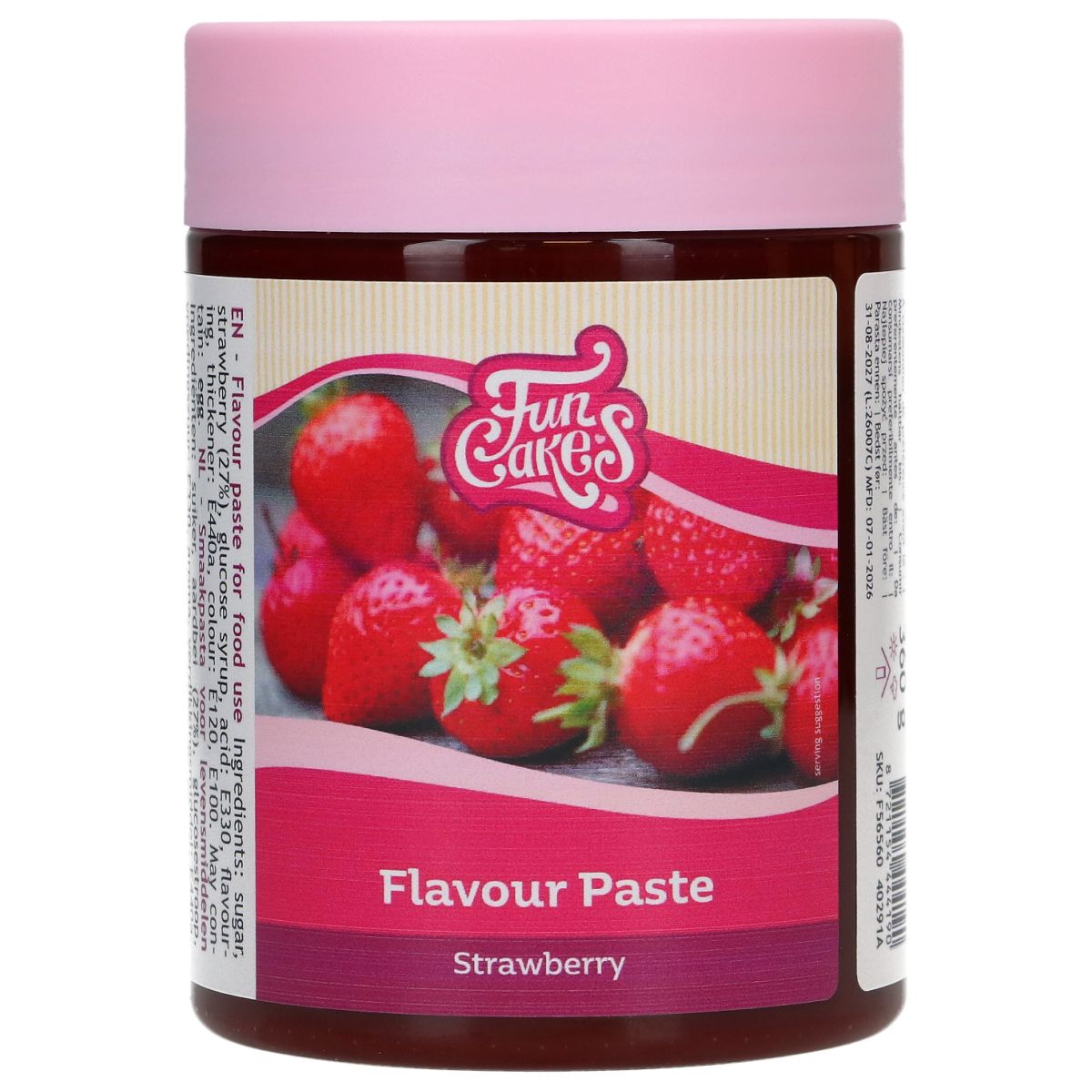 FunCakes Smaakpasta Aardbei 360g
