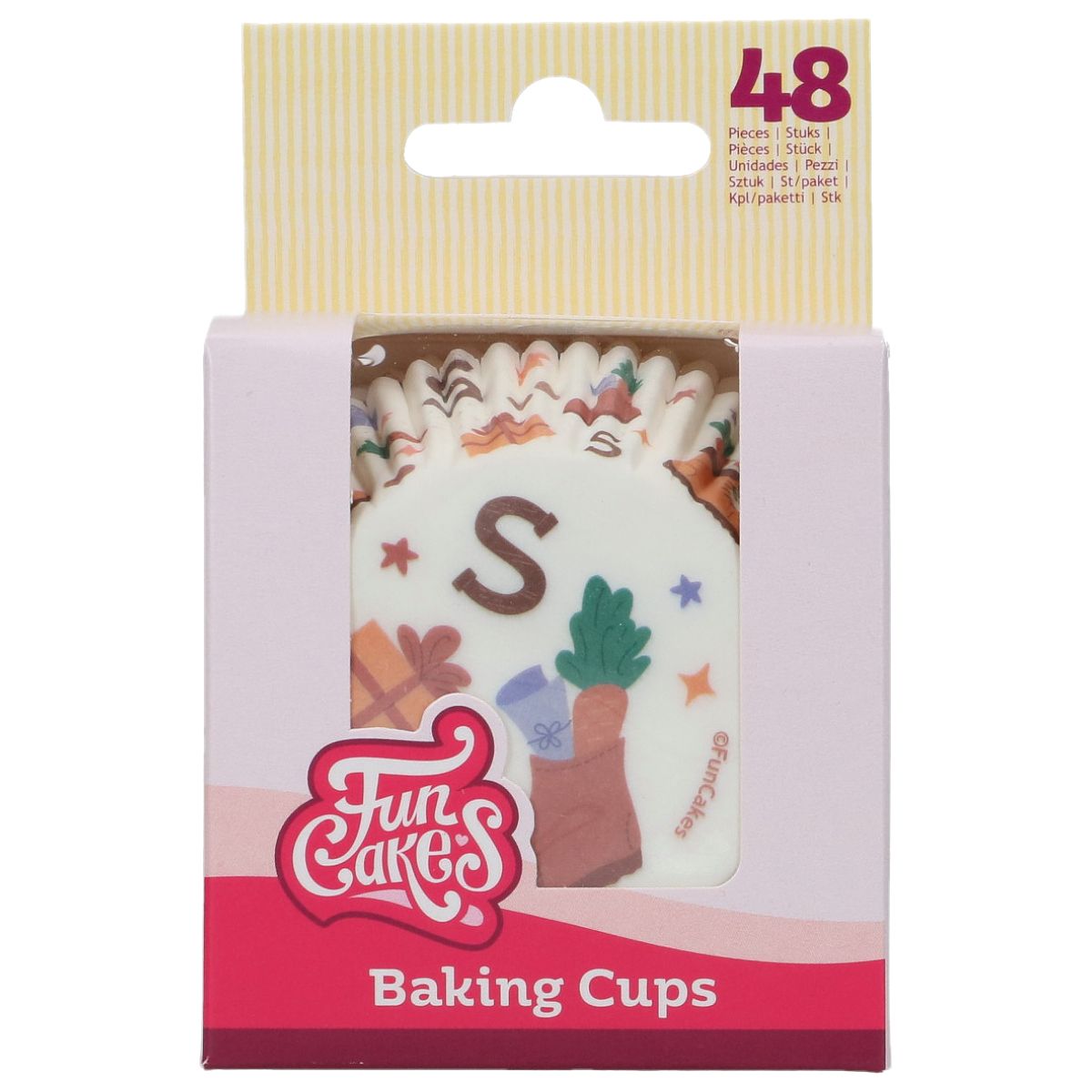 Cupcake Cups Sinterklaas set/48 Funcakes - Afbeelding 2
