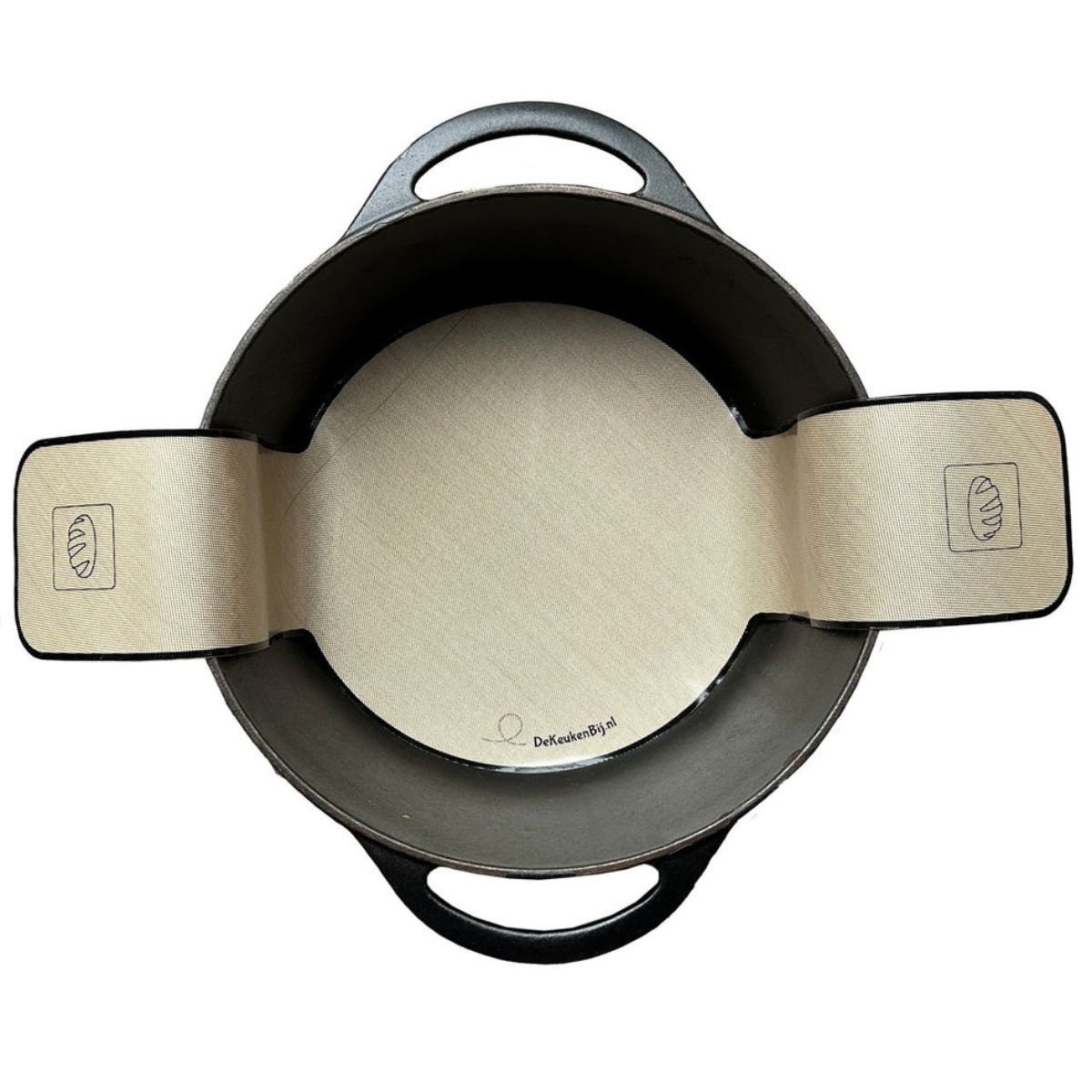 De KeukenBij Siliconen Bread Sling/ Broodmat 56x21cm
