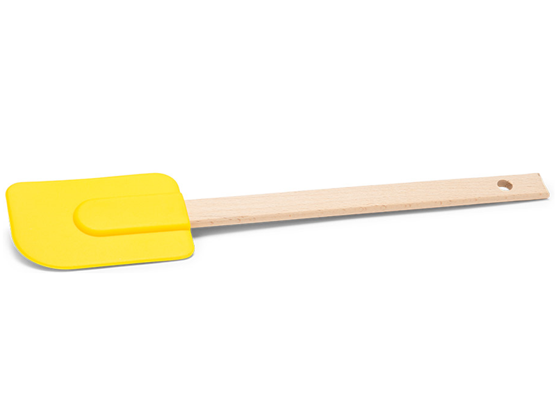 Siliconen pannenlikker 27cm Geel
