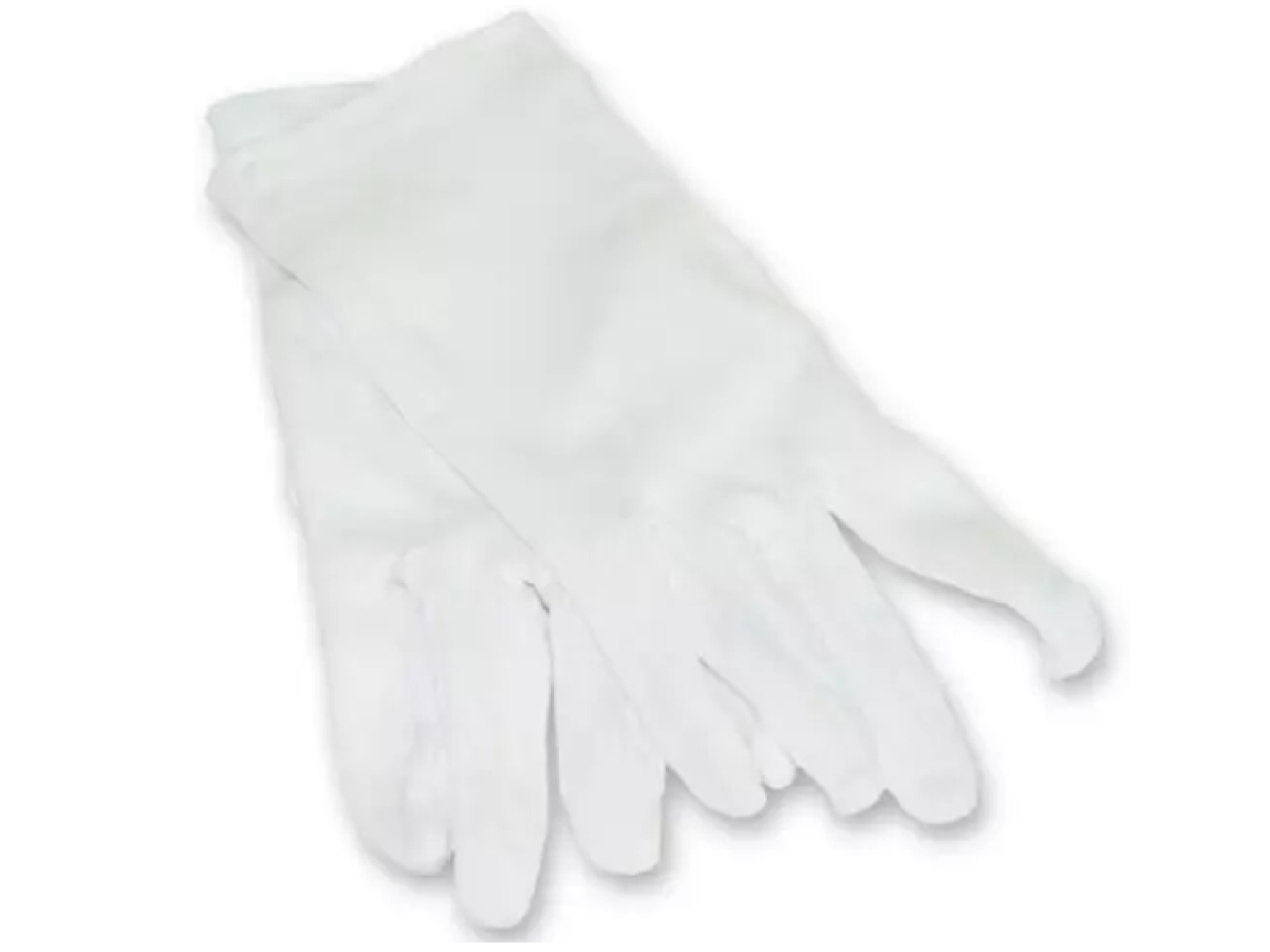 Bonbon Handschoenen wit Katoen per stuk