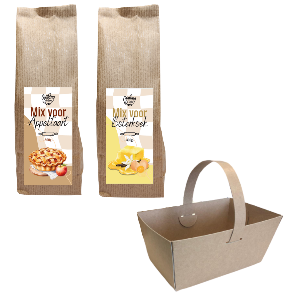 Cadeaupakket 'Lekkers in een mandje' - Afbeelding 2
