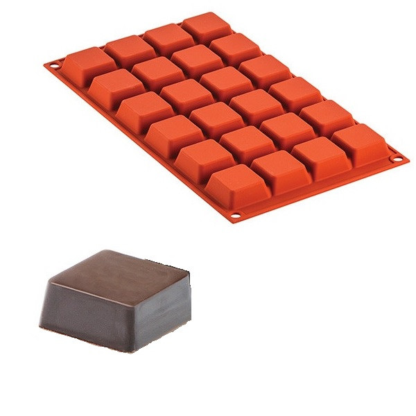 Silikomart Siliconen Vorm SF351 (24x) 38/30x15(h)mm