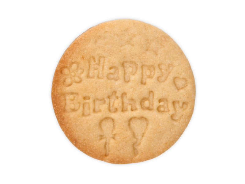 Städter Plunger Cutter Happy Birthday Ø6,5cm - Afbeelding 1