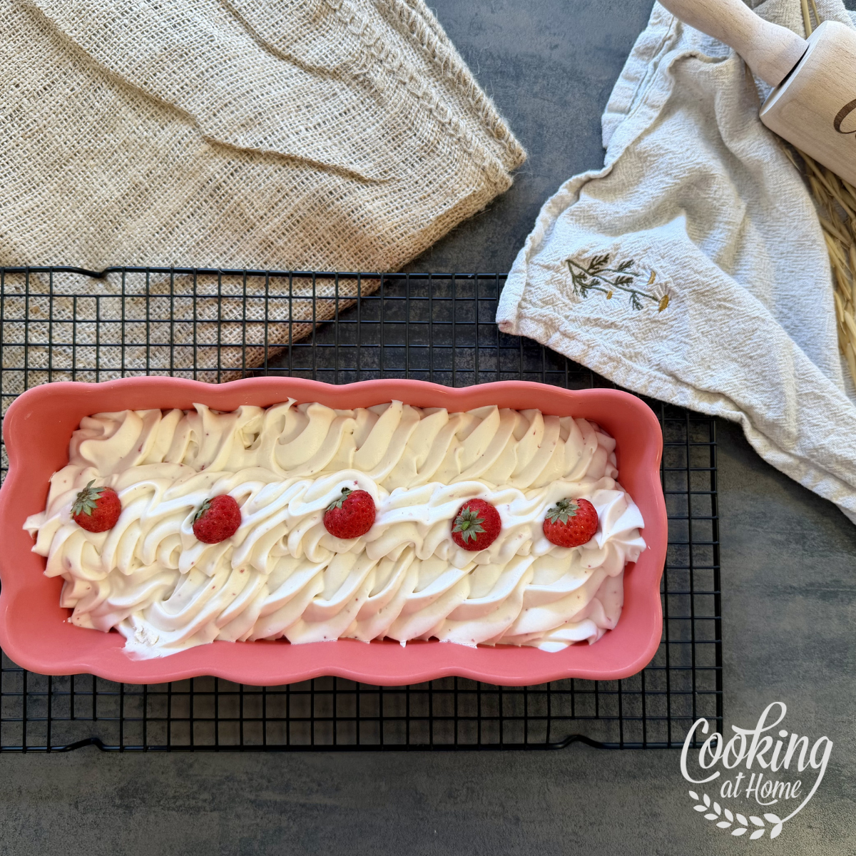Bakpakket Crunchy  Rood fruit Roomijs