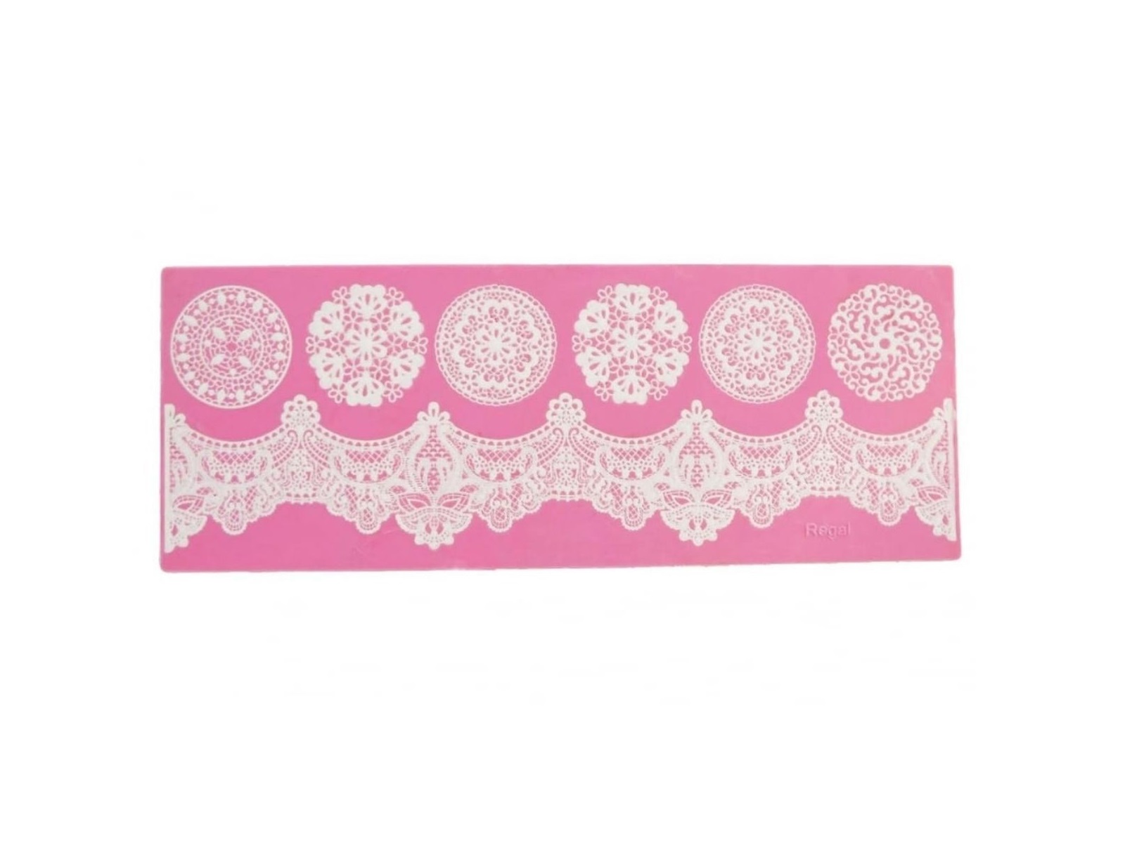Cake Lace Mat - Regal Design Strip - Afbeelding 1