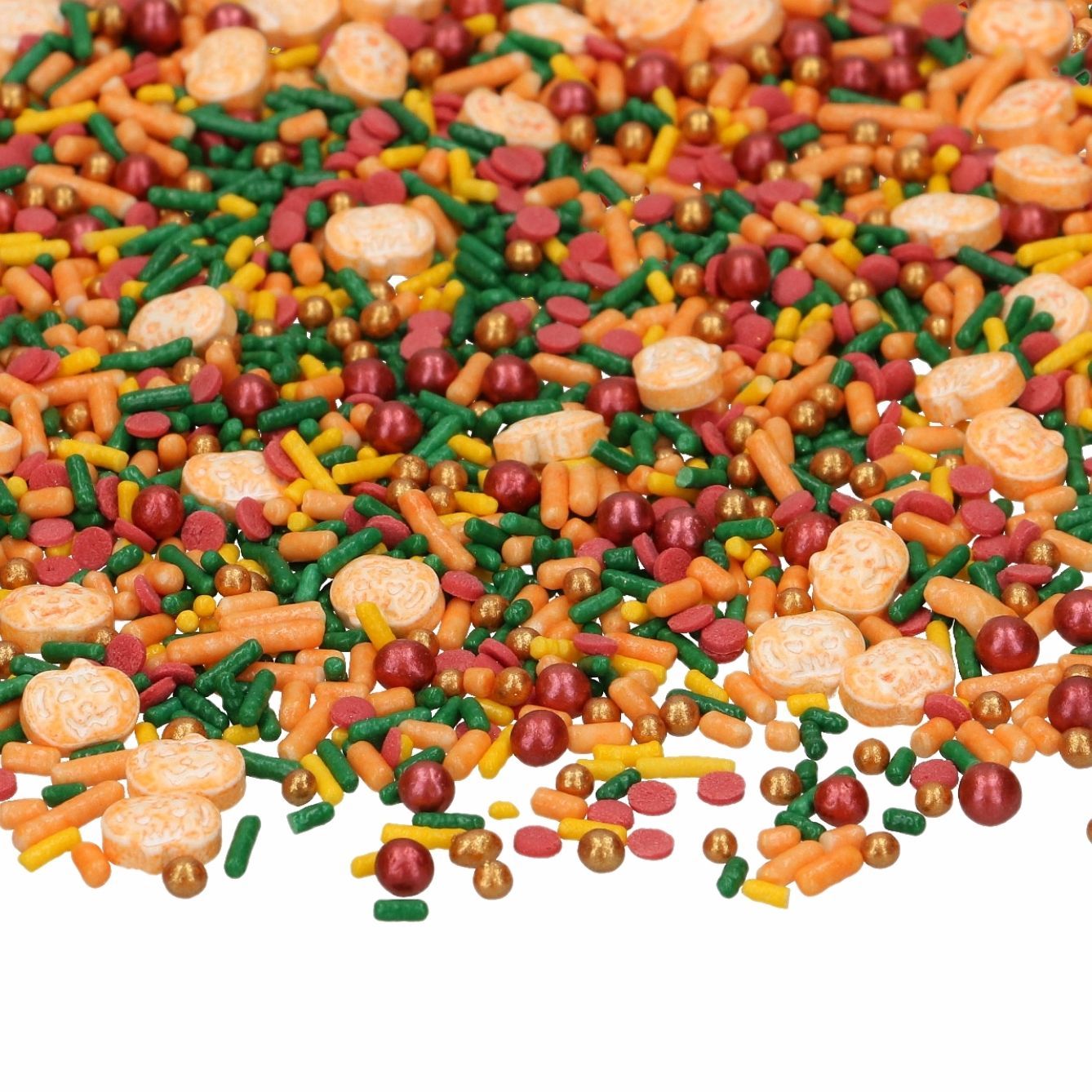 FunCakes 3D Sprinkle Medley Pumpkin Glow 70g