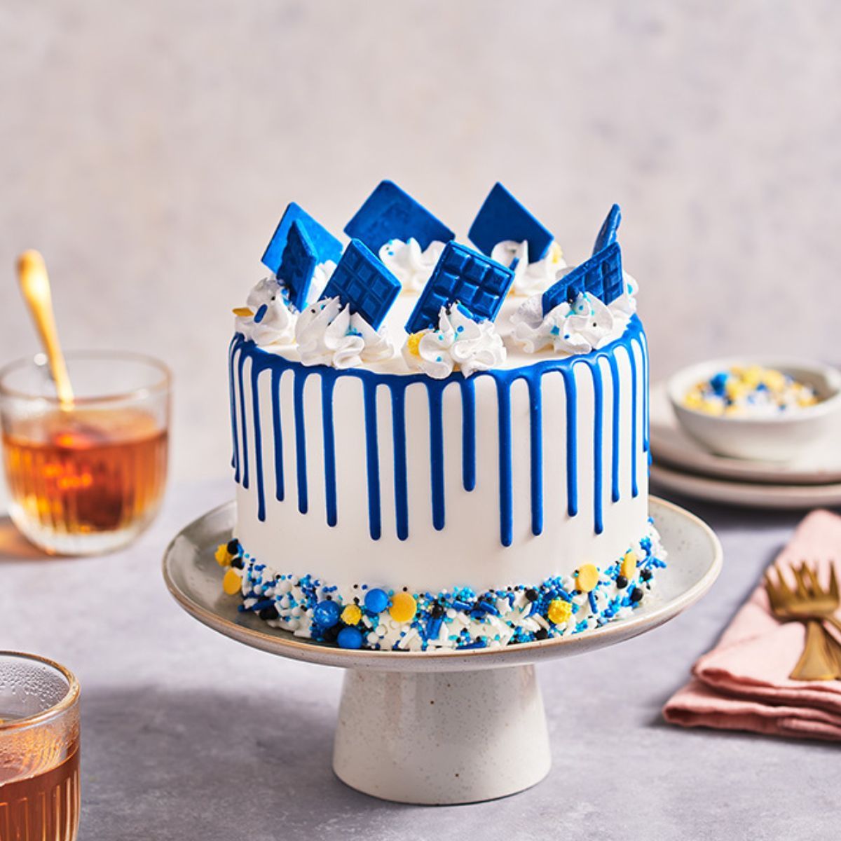 FunCakes Cake Drip Koningsblauw 180 g - Afbeelding 2