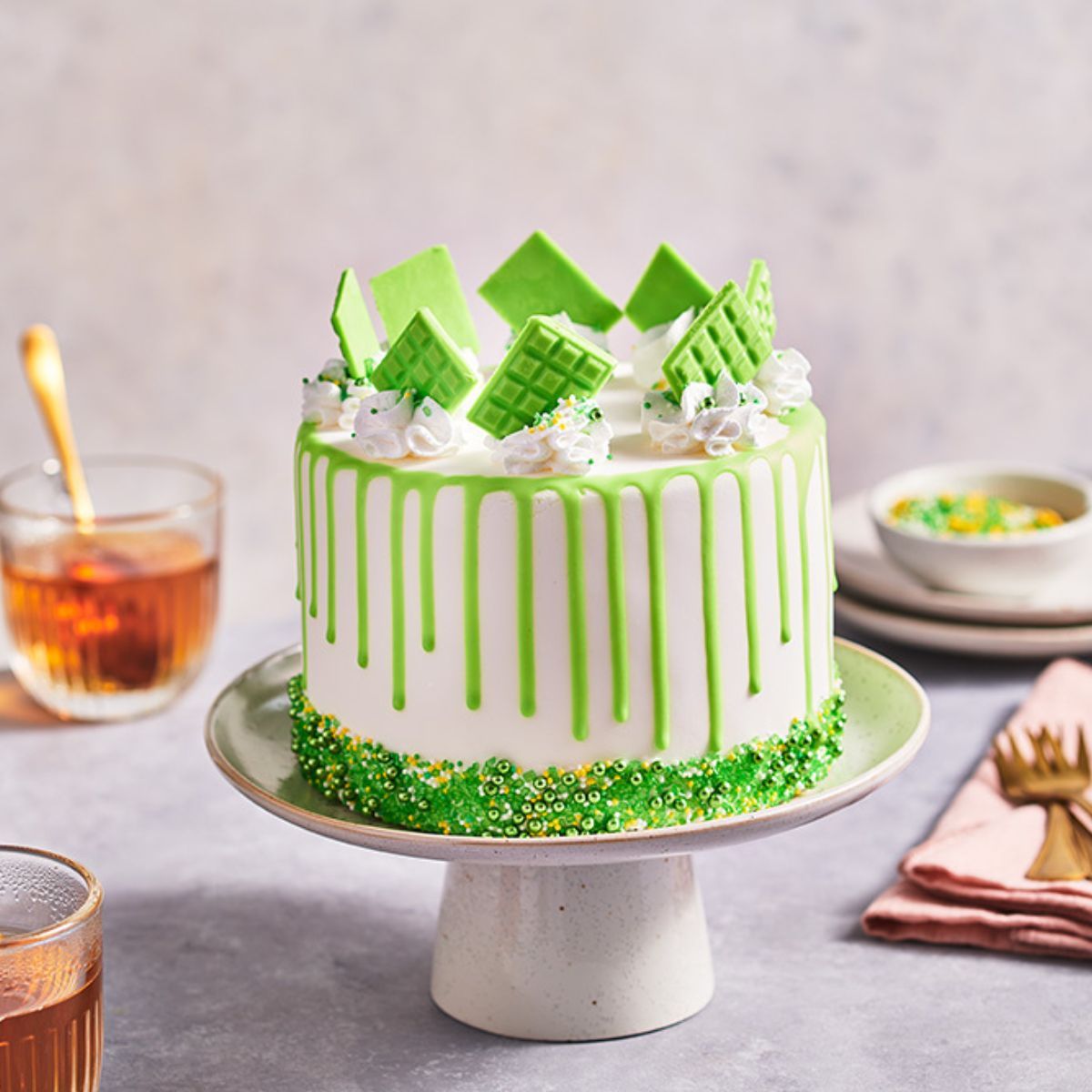 FunCakes Cake Drip Lentegroen 180 g - Afbeelding 2