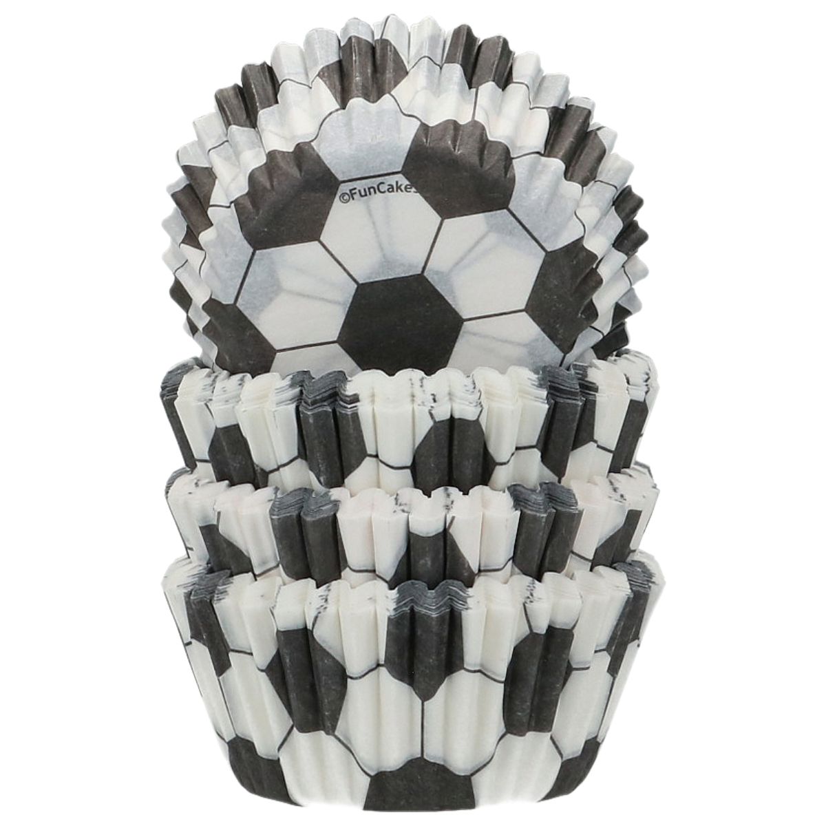 Cupcake Cups Voetbal MINI 100st - Afbeelding 2