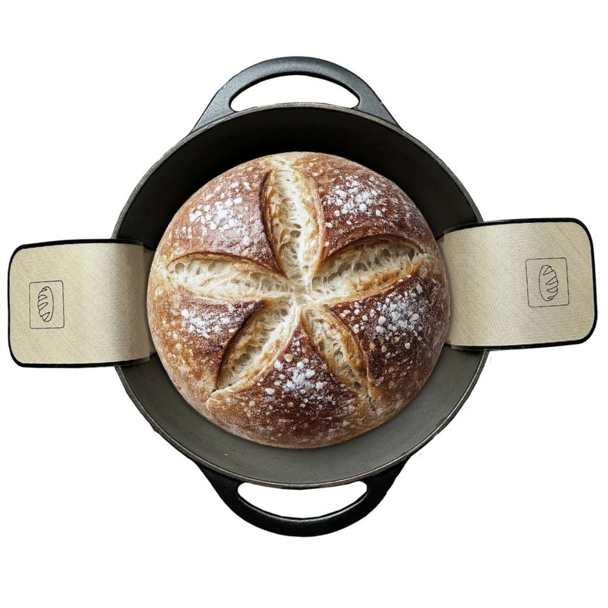De KeukenBij Siliconen Bread Sling/ Broodmat 56x21cm - Afbeelding 2
