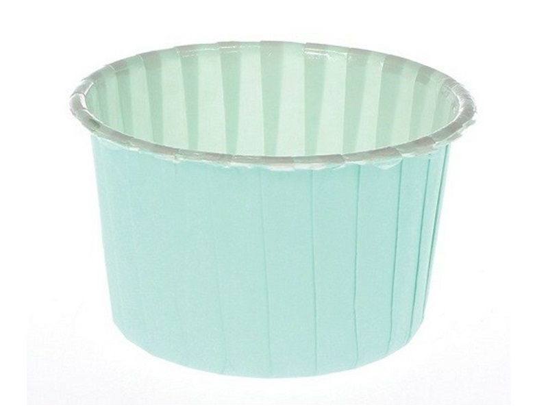 Culpitt Cupcake Cups mintgroen 60mm 24st**