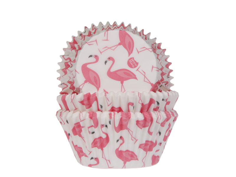 Cupcake Cups Flamingo 50st