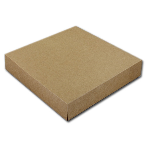 Taartdoos 25x25x5cm. Kraft 3st