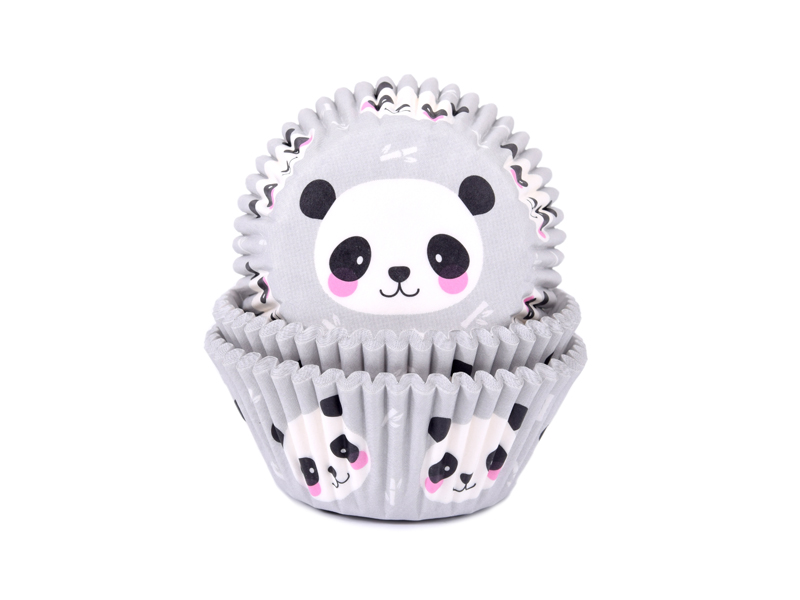 Cupcake cups Panda 50x33mm 50st