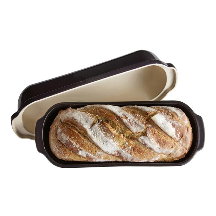 Emile Henry Broodbakvorm groot - 395x160x150mm - Fusain