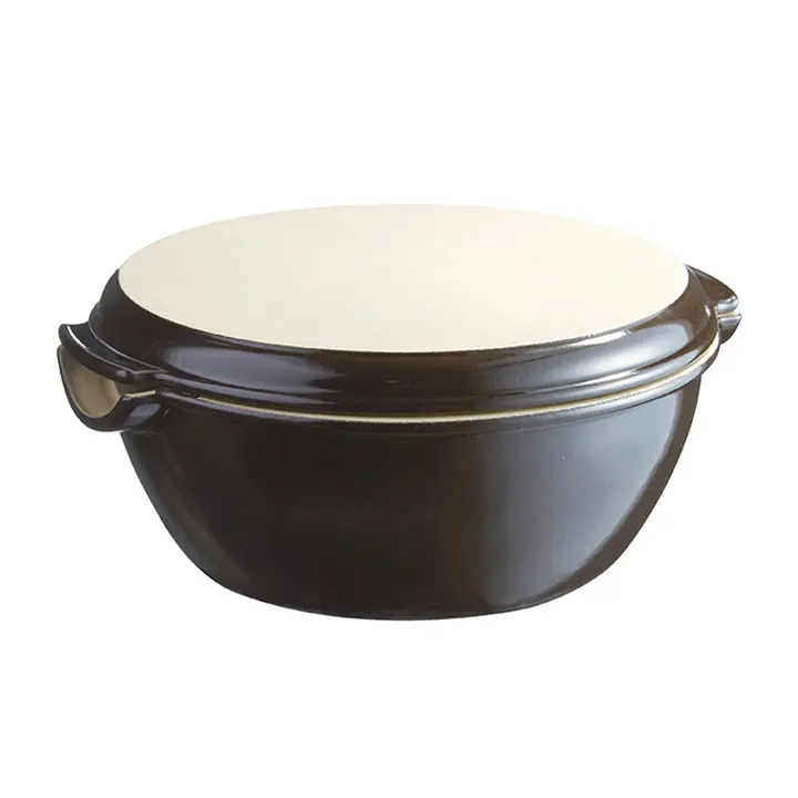 Emile Henry Broodbakvorm rond - Ø295mm - Fusain - Afbeelding 2