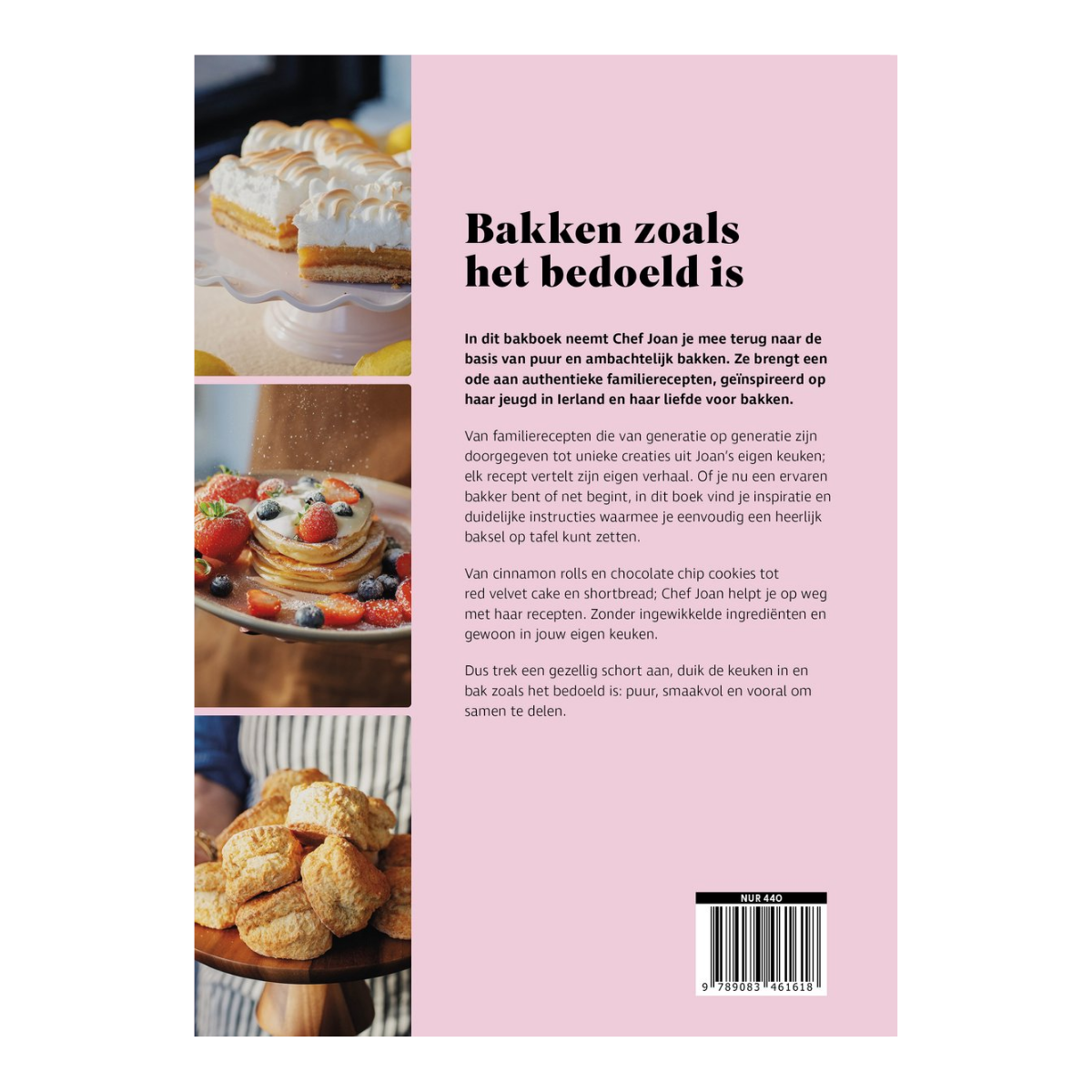 Boek Bakken zoals het bedoeld is, Chef Joan - Afbeelding 2