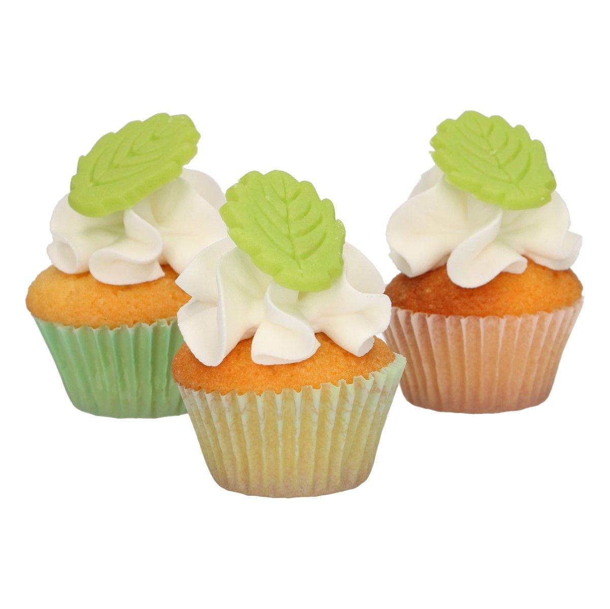 FunCakes Fondant Decoraties Blaadjes set/12  - Afbeelding 1