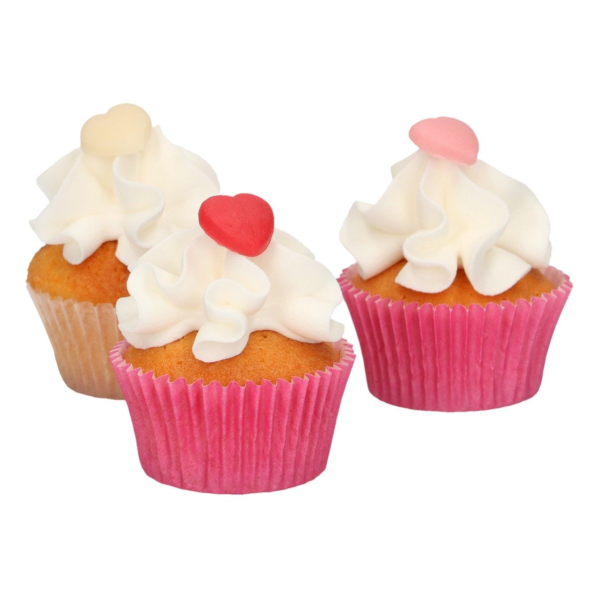 FunCakes Fondant Decoraties Hartjes Klein Assorti set/30 - Afbeelding 2