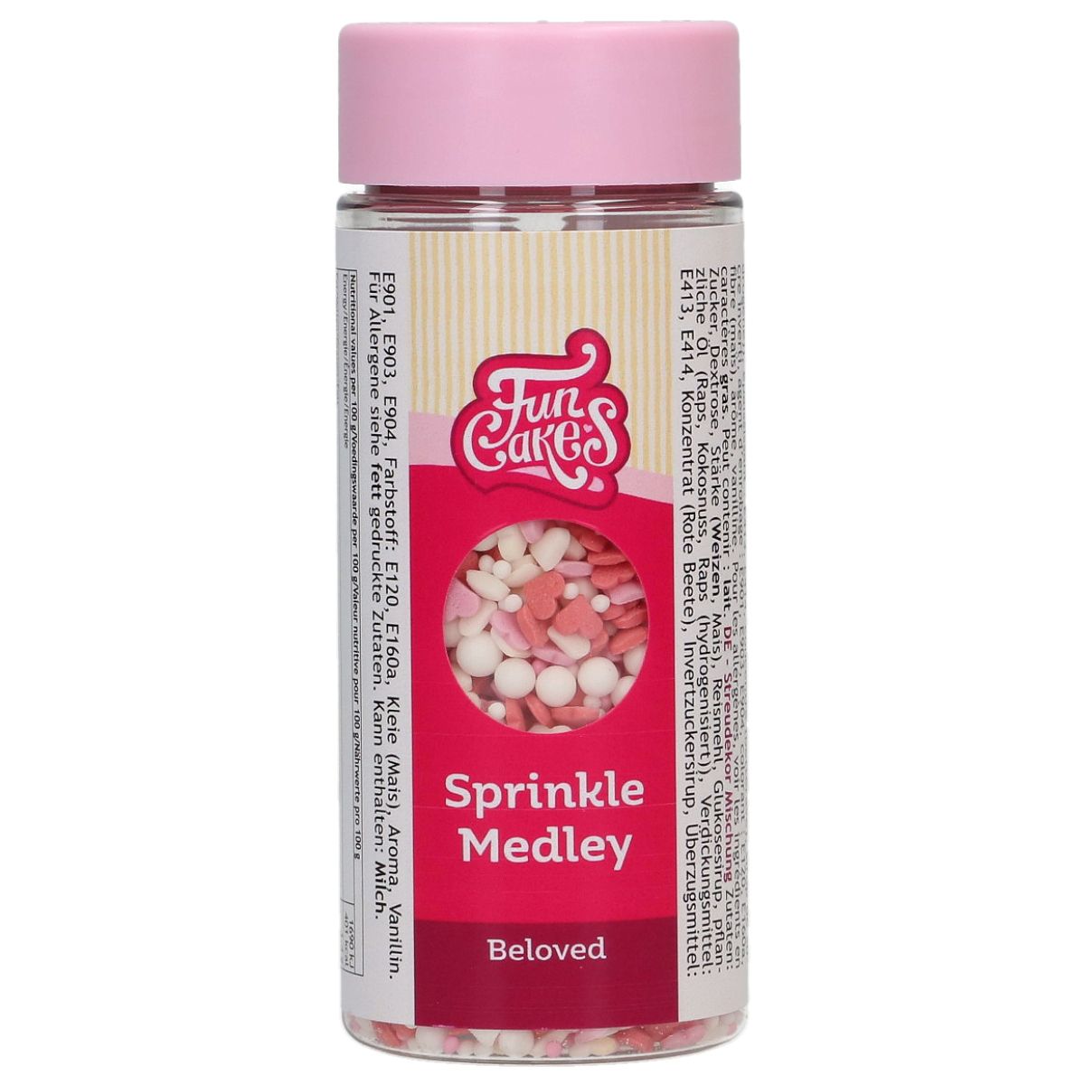 FunCakes Sprinkle Medley Beloved 65 g - Afbeelding 1