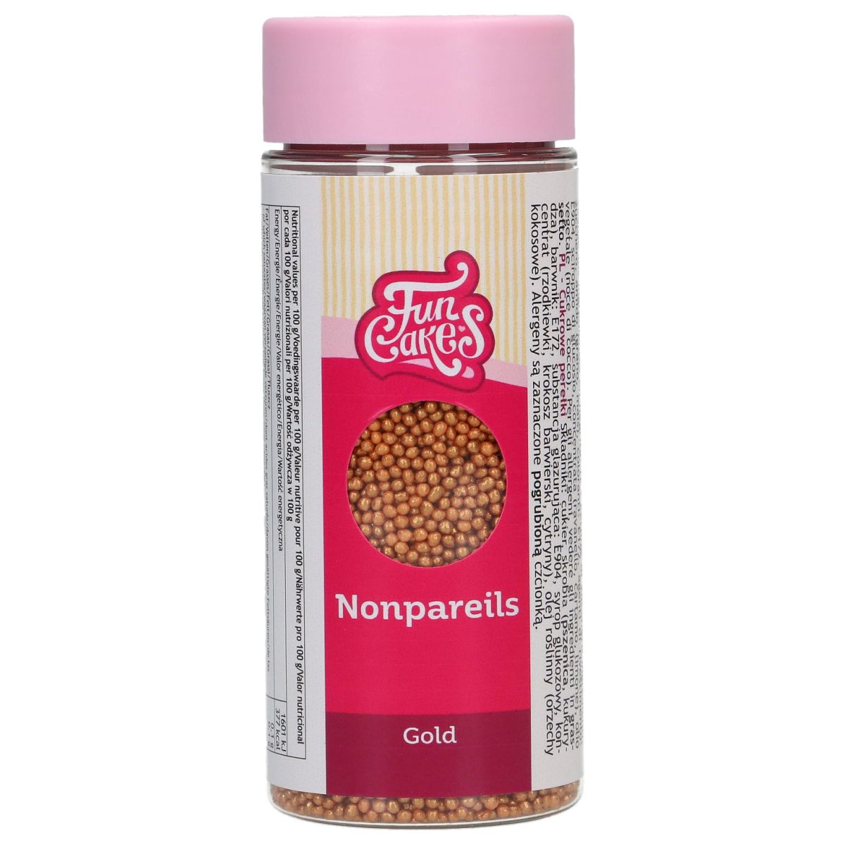FunCakes Musketzaad Goud 80 g - Afbeelding 1