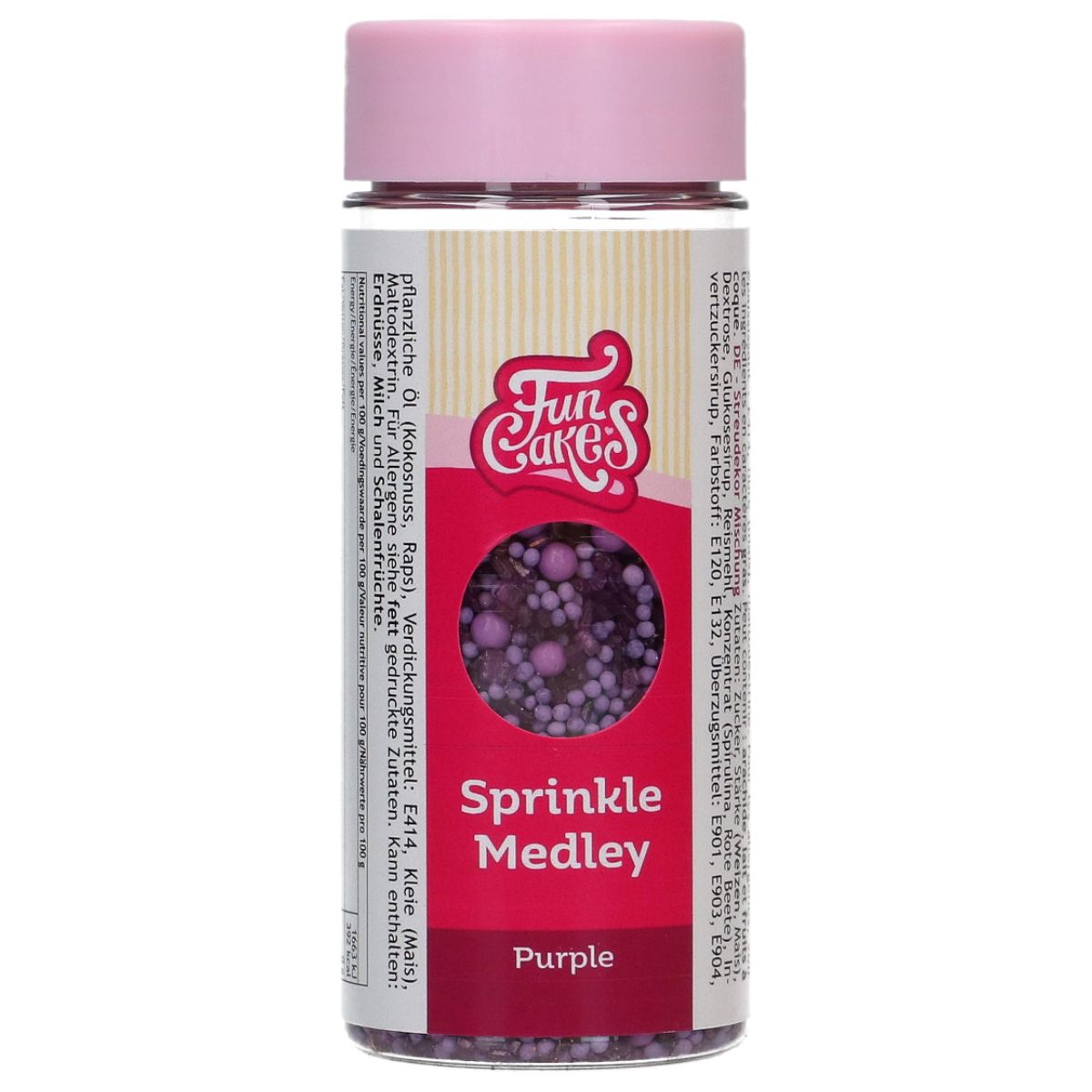 FunCakes Sprinkle Medley Paars 70g - Afbeelding 2