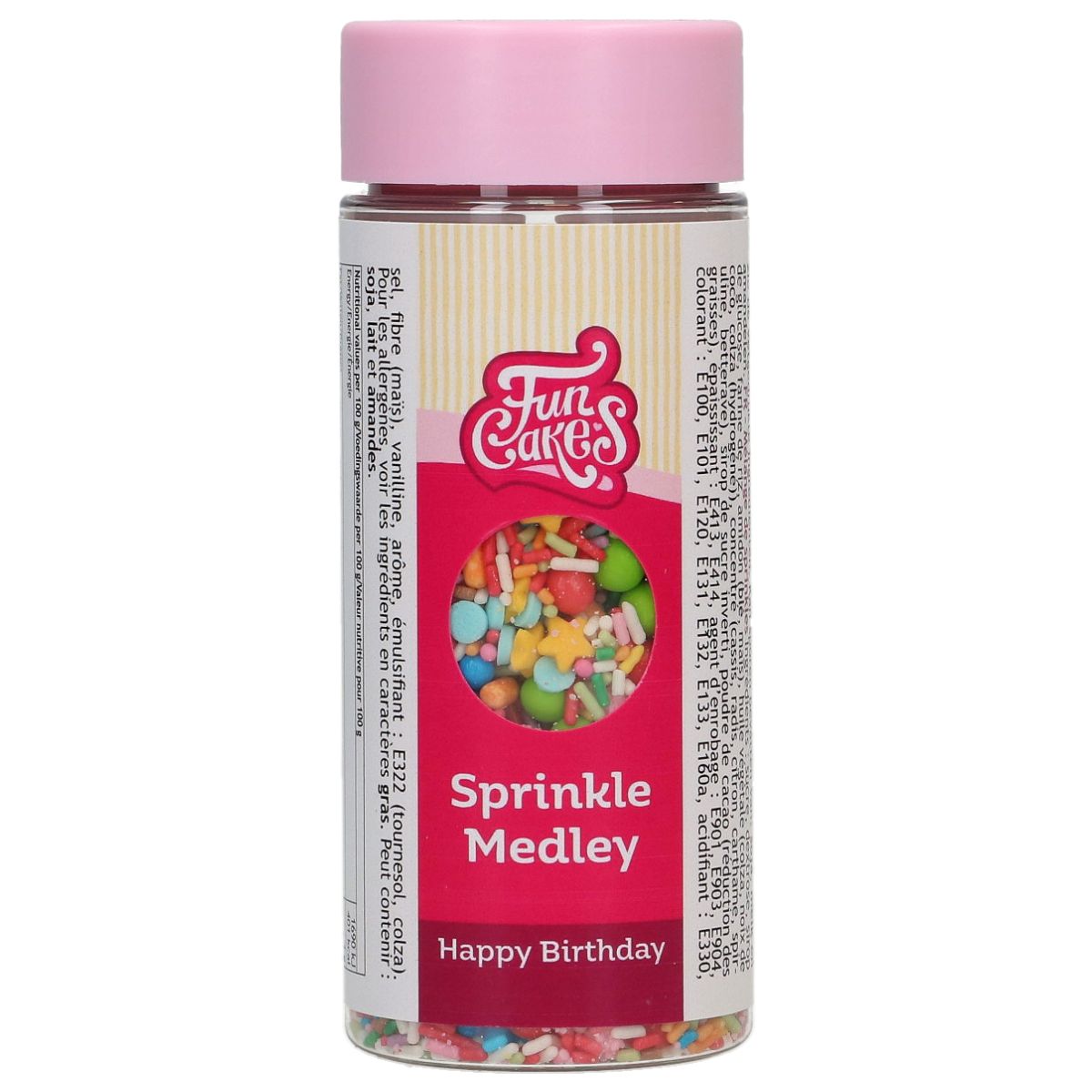 FunCakes Sprinkle Medley - Happy Birthday 65g  - Afbeelding 1