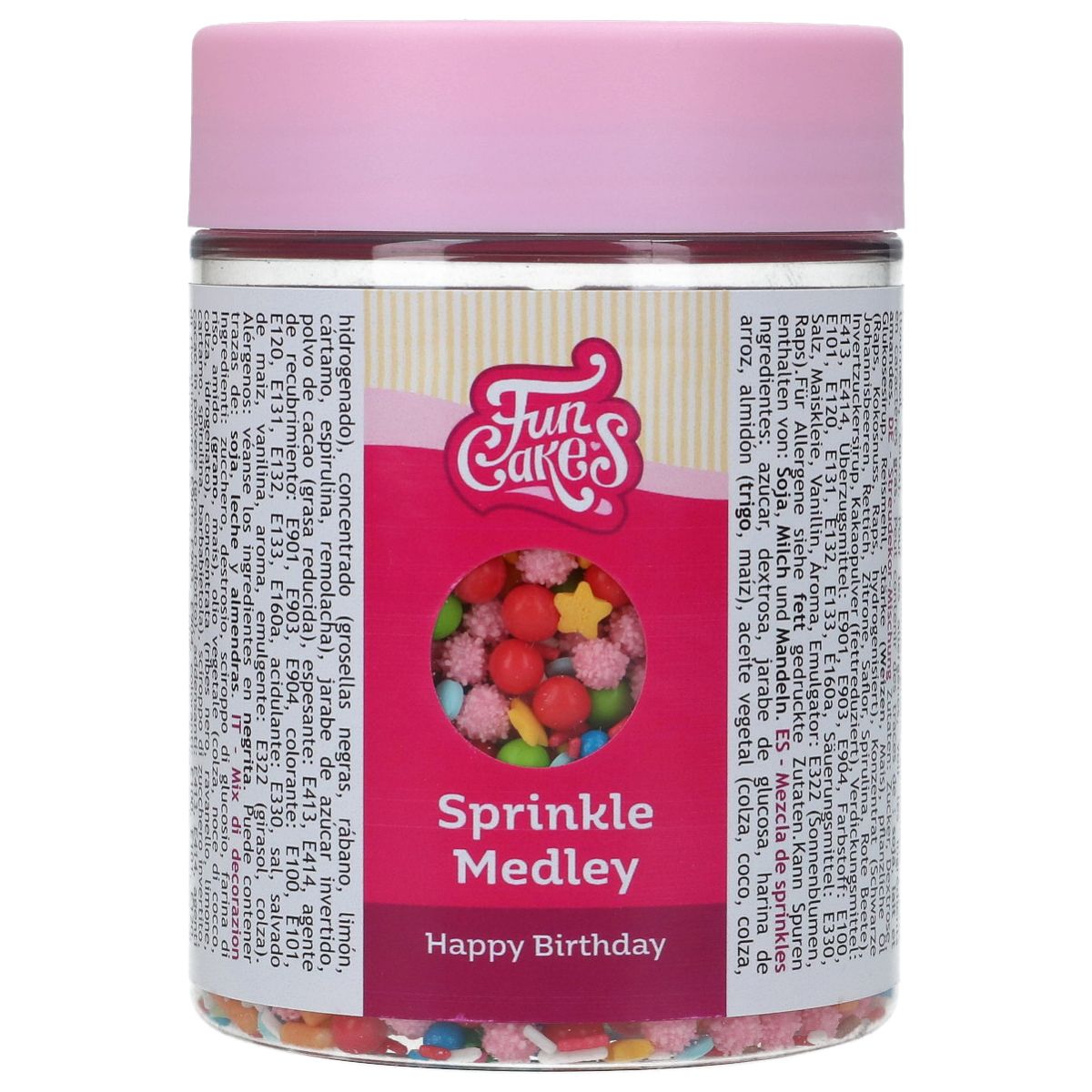FunCakes Sprinkle Medley - Happy Birthday 180g - Afbeelding 1