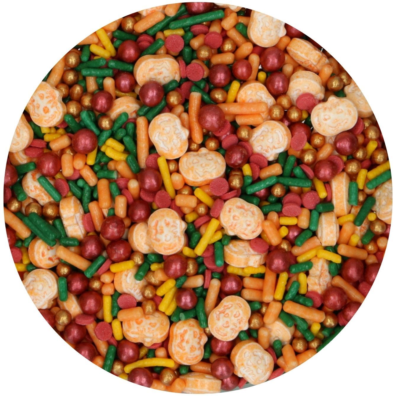 FunCakes 3D Sprinkle Medley Pumpkin Glow 70g - Afbeelding 2