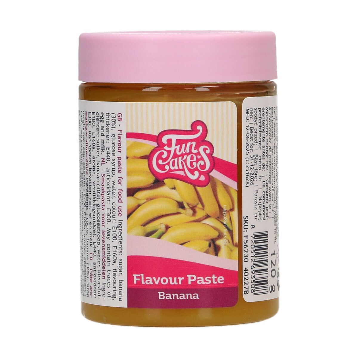 FunCakes Smaakpasta Banana 120 g