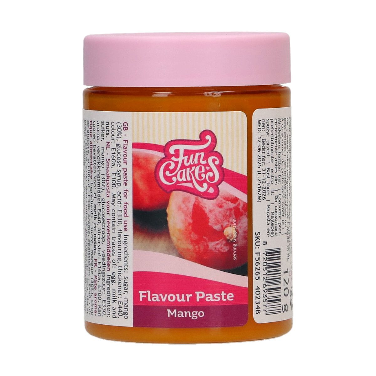 FunCakes Smaakpasta Mango - 120 gram