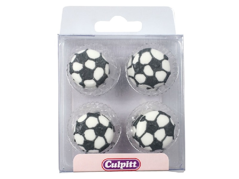 Culpitt Suikerdecoratie Voetbal 12st (ballen)