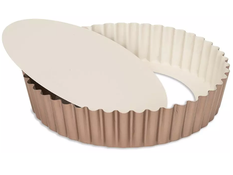 Quichevorm losse bodem hoge rand 25cm
