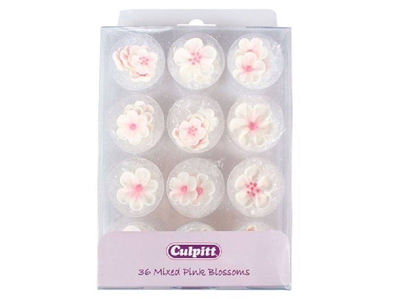 Culpitt Suikerdecoratie Bloemen Mix 36st.